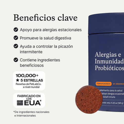 Probióticos para perro