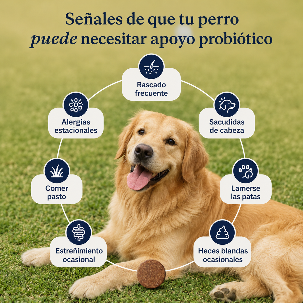 Probióticos para perro